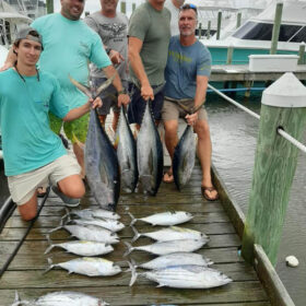 Outer Banks yellowfin tuna fishing