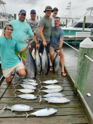 Outer Banks yellowfin tuna fishing